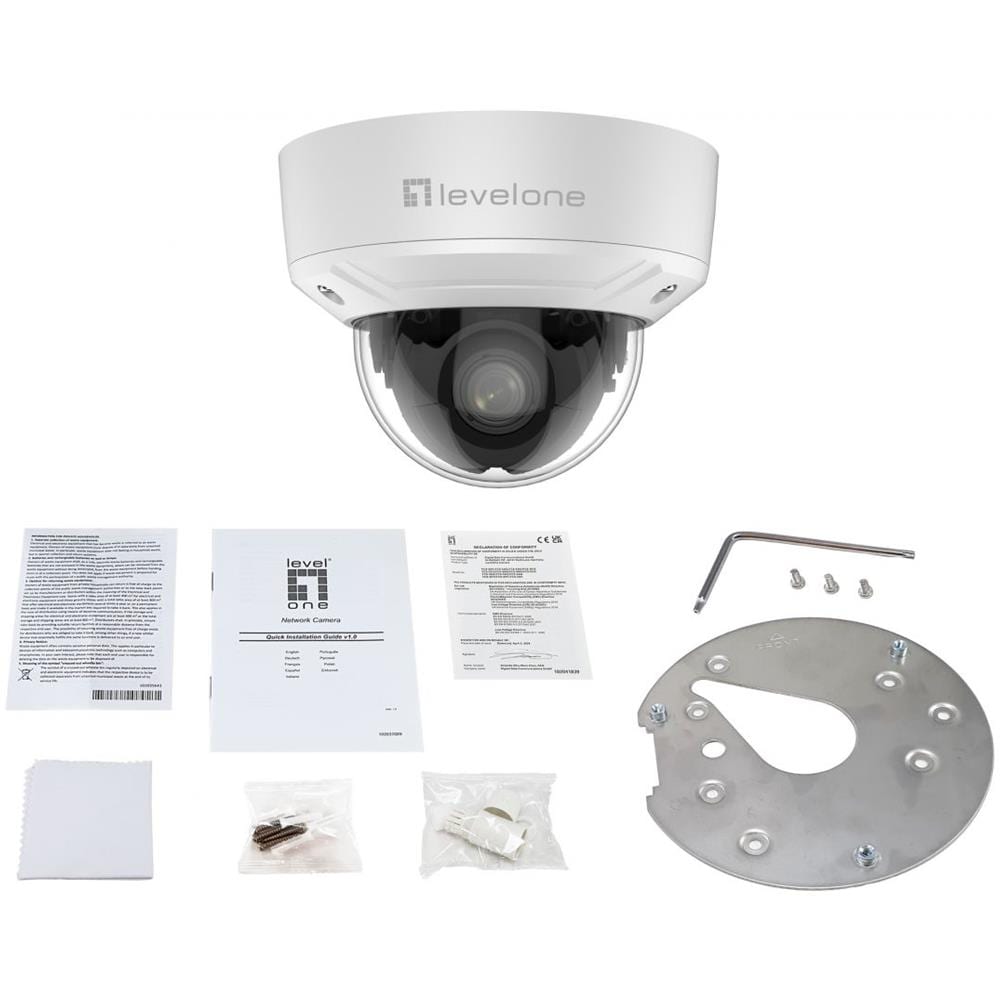 FCS-3461 telecamera di sorveglianza Cupola Telecamera di sicurezza IP Interno e esterno 1920 x 1080 Pixel Soffitto - Foto 3