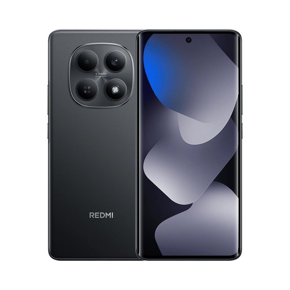 Redmi Note 15 4G 128GB 6GB Ram Display 6.77" Amoled 120Hz Main Camera 108MP DualSim (SIM 1 + Ibrida) HyperOS 2 MediaTek Helio G100-Ultra 6000mAh Black - Foto 1