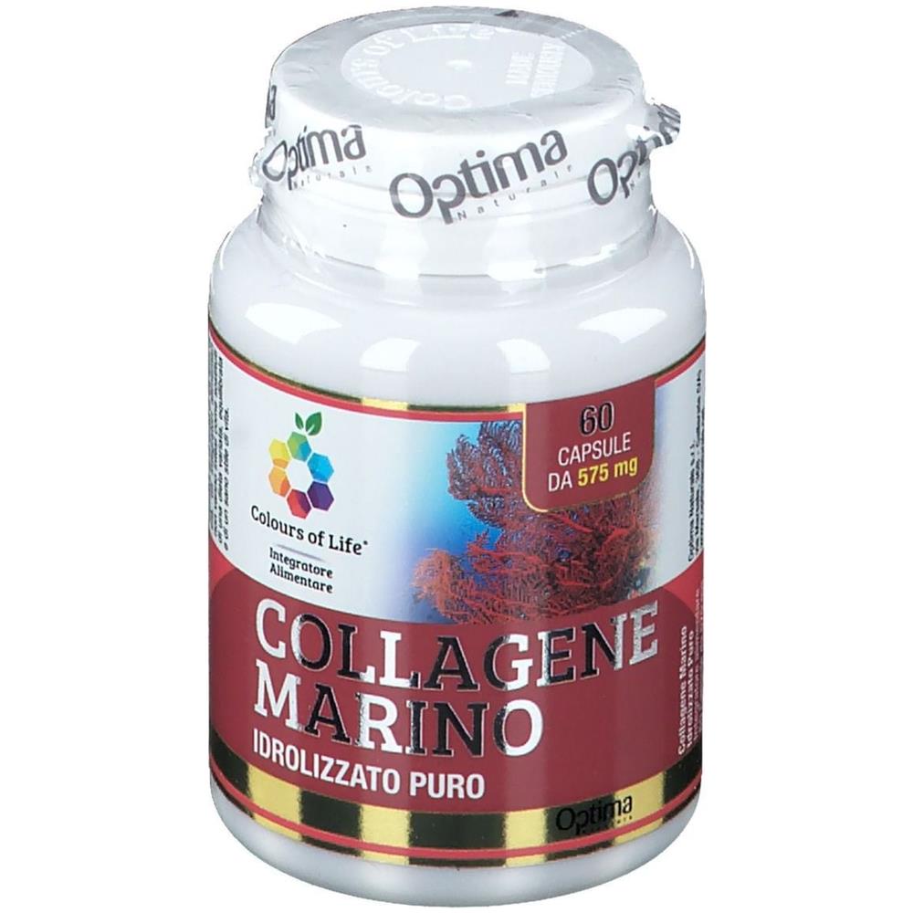 Colours of Life Collagene Marino Idrolizzato Puro 60 Capsule 575 mg - Foto 1
