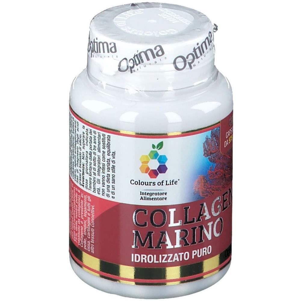 Colours of Life Collagene Marino Idrolizzato Puro 60 Capsule 575 mg - Foto 2