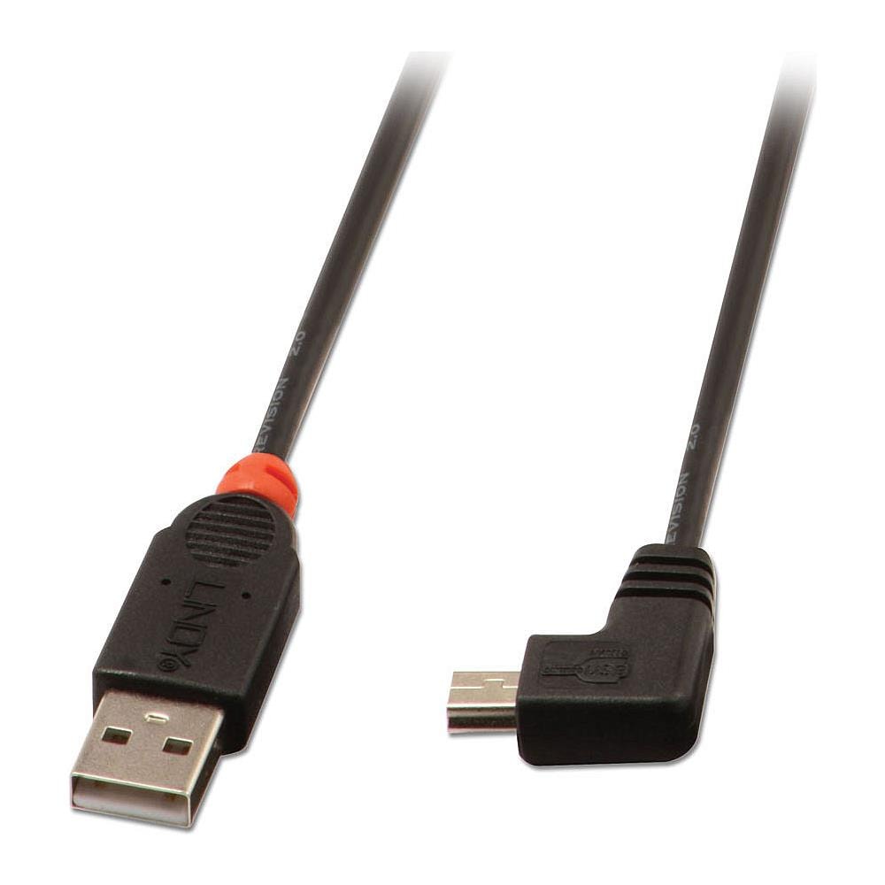 Cavo Usb 2.0 Tipo A / Mini-b 90degree 0 5m - Foto 3