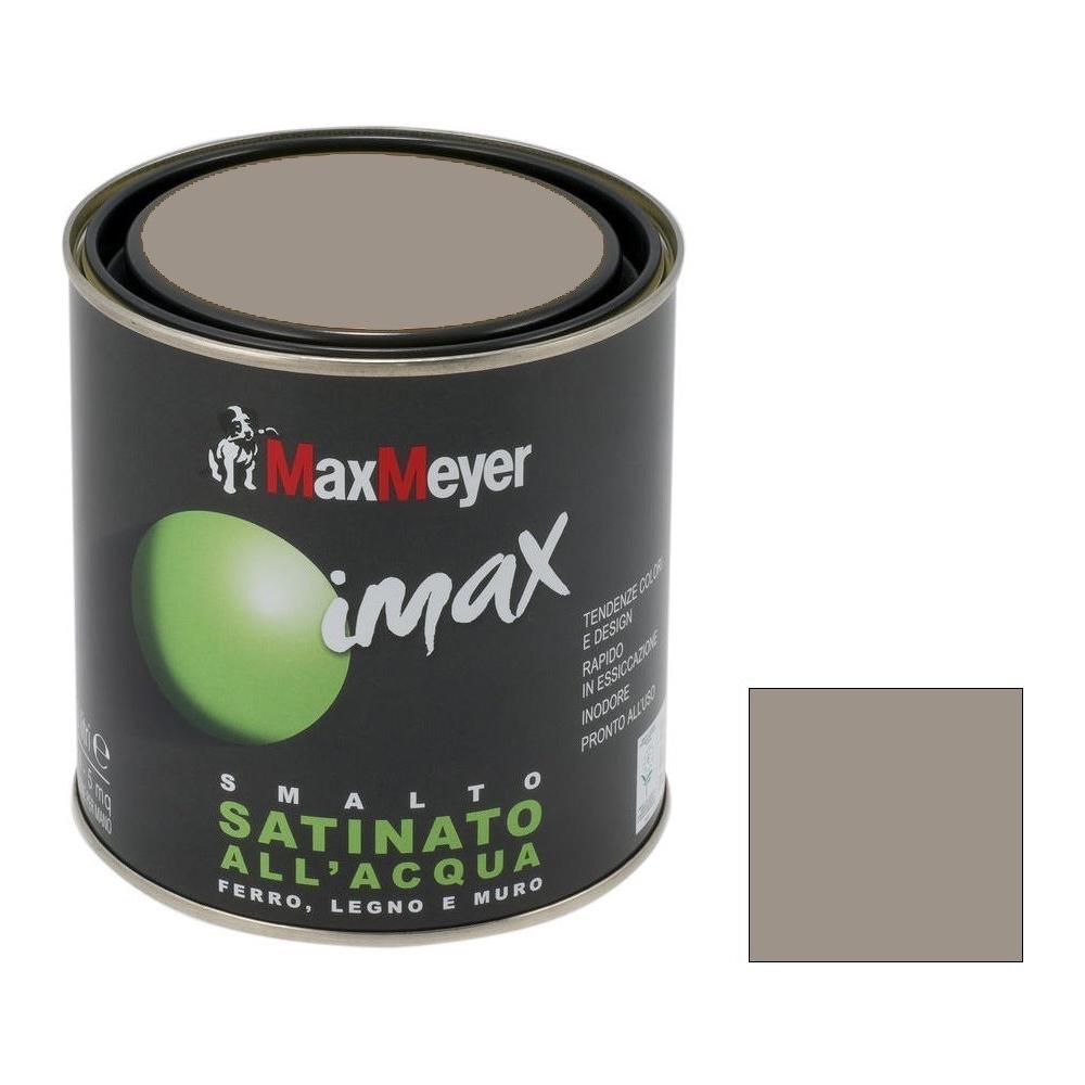 Smalto Acrilico All'Acqua Pronto All'Uso, Finitura Satinata, Latta Da 125 Ml, Resa 0,88-1,38 Mq Yuta - Foto 1