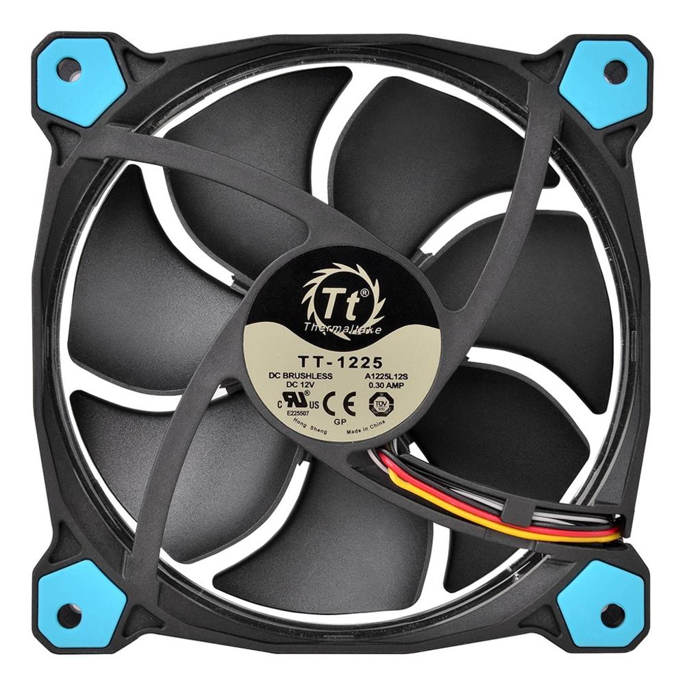 Ventola di Raffreddamento 120 mm Colore Nero e Blu - Foto 2