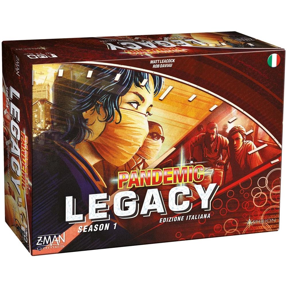 Scatola Rossa Gioco Da Tavolo Italiano Asterion Pandemic Legacy ASTERION 