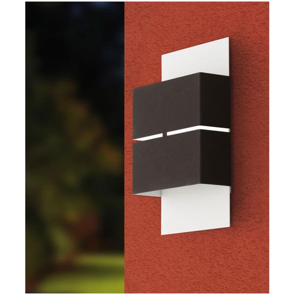 Luce A Led Da Parete Esterna Kibea 5w Antracite 93254 - Foto 2