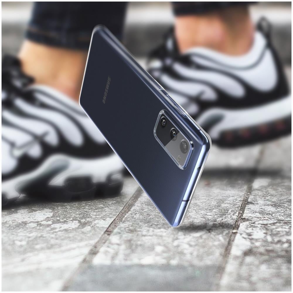 Cover Samsung Galaxy S20 Fe Silicone Antishock Trasparente - Foto 2
