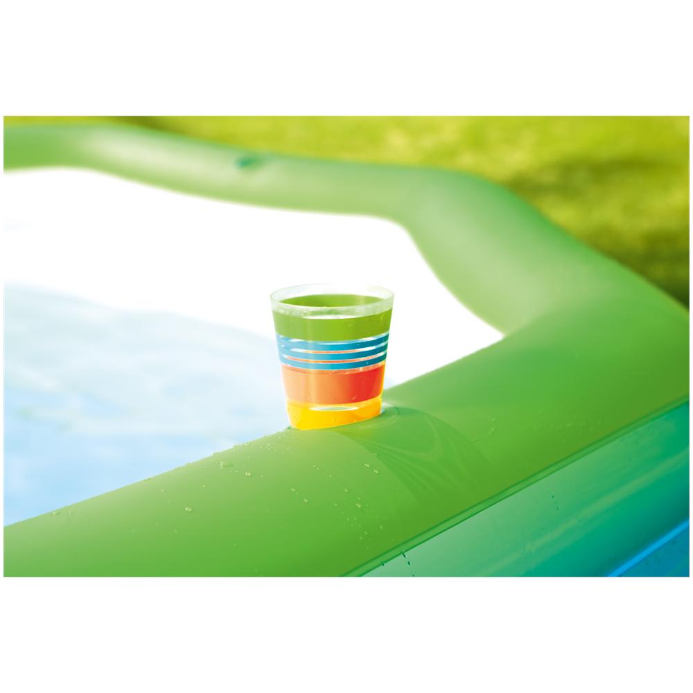 54119 Piscina gonfiabile Ottagonale 1030L Blu, Verde piscina fuori terra - Foto 2