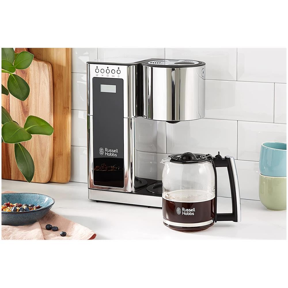 Elegance Macchina Caffè Americano 10 Tazze Potenza 1600 Watt Acciaio Inossidabile 23370-56 - Foto 7