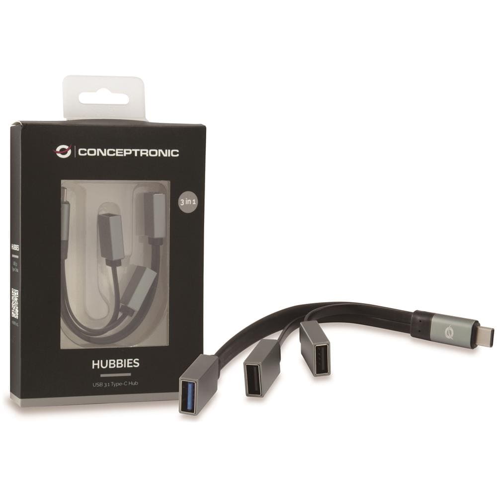 HUBBIES01G USB 3.1 (3.1 Gen 2) Type-C 5000 Mbit / s Grigio - Foto 2