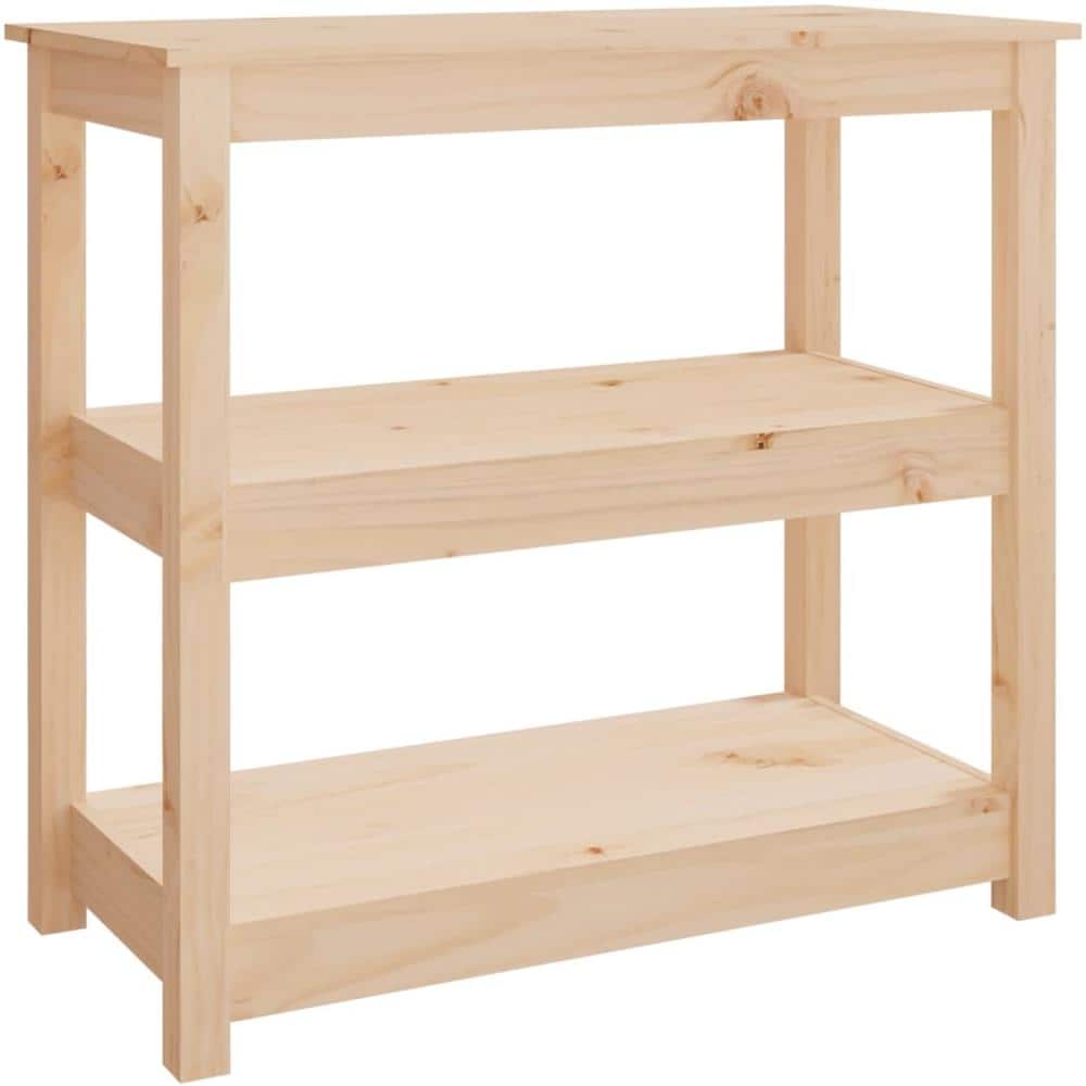 Tavolo Consolle 80x40x74 Cm In Legno Massello Di Pino - Foto 1