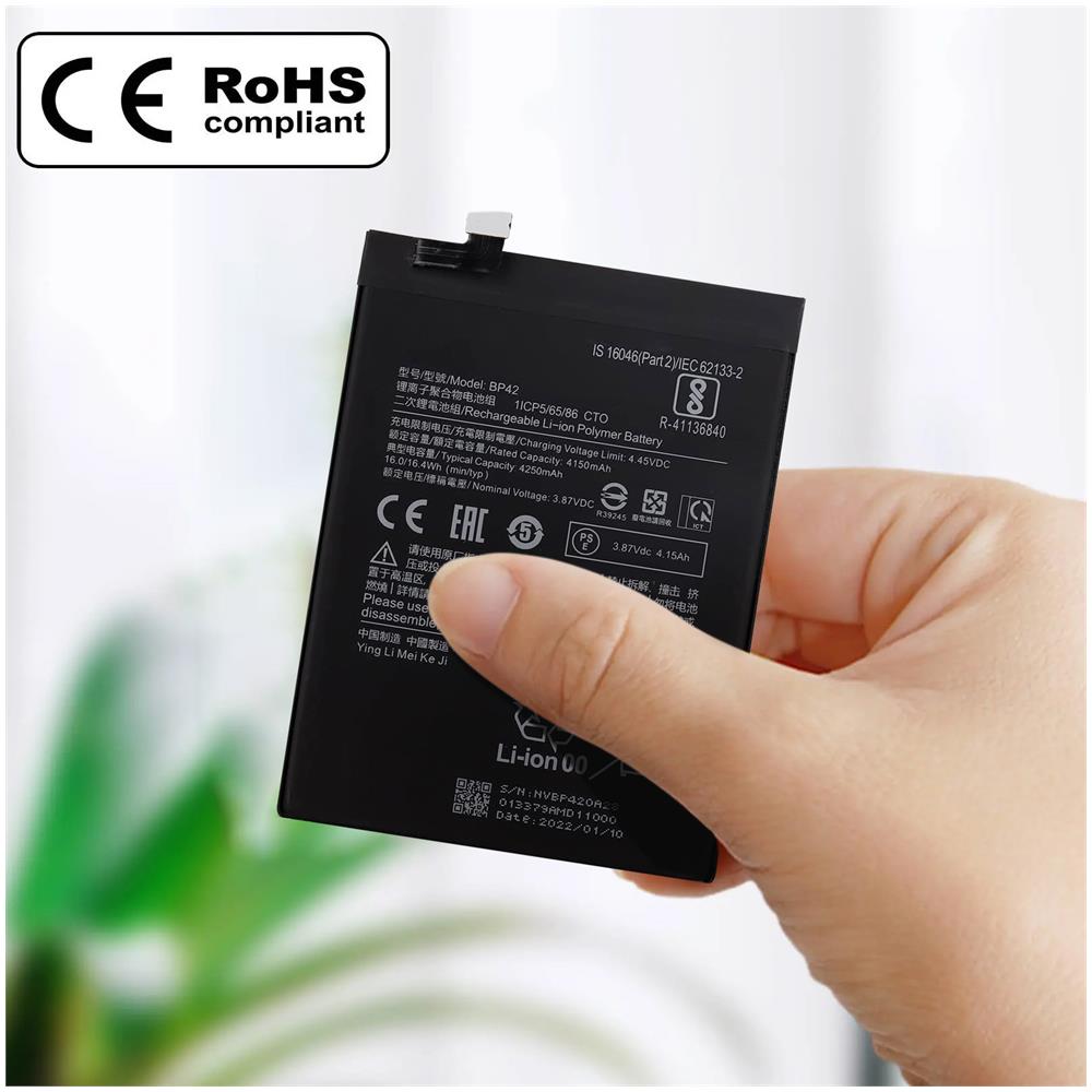Batteria Per Xiaomi Mi 11 Lite 4g / 5g 4250mah Compatibile Sostituisce Bp42 - Foto 2