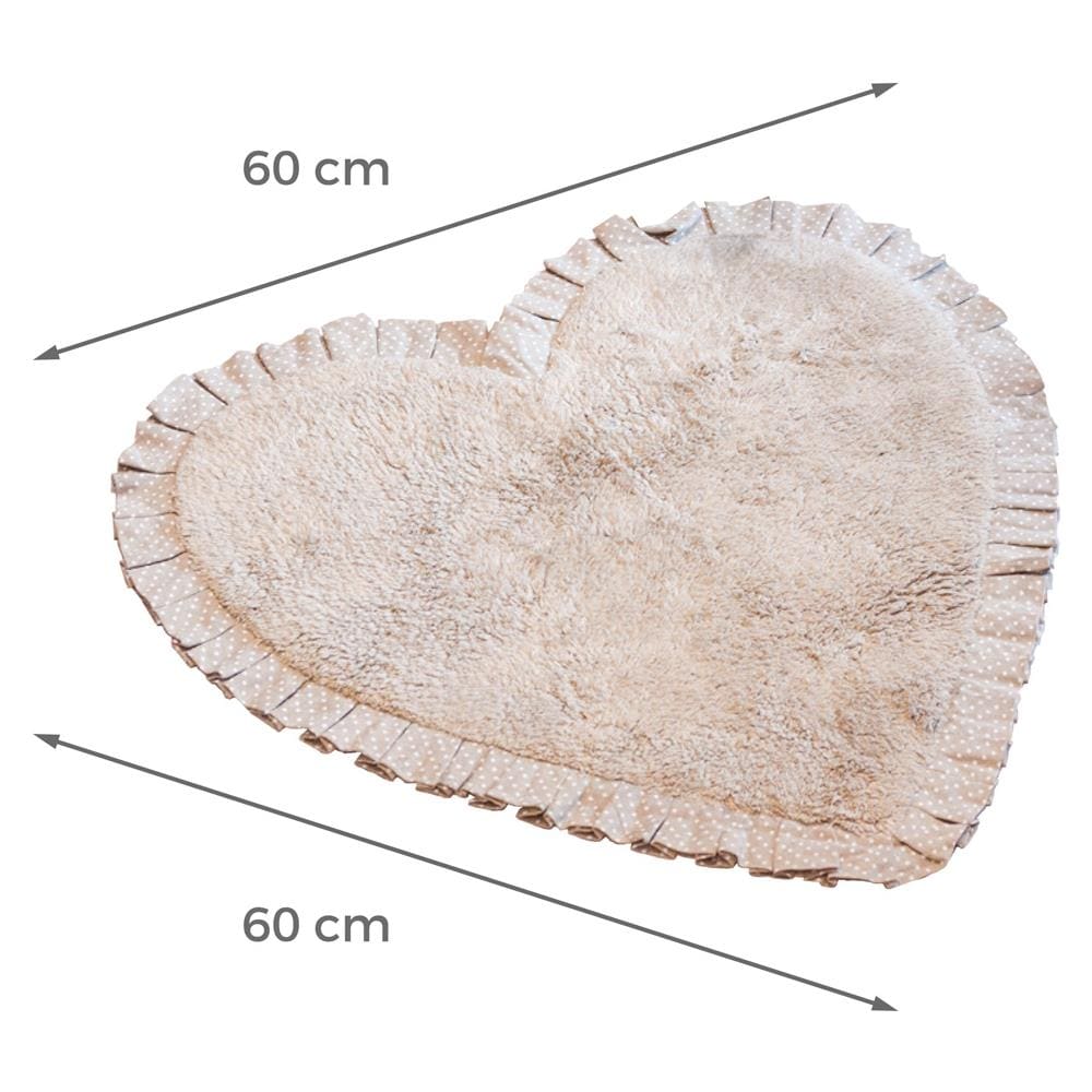 Tappeto Bagno Doccia Spugna Tappetino Assorbente Cotone Pelo Corto Mod. Matilde Matilde Beige - Foto 5