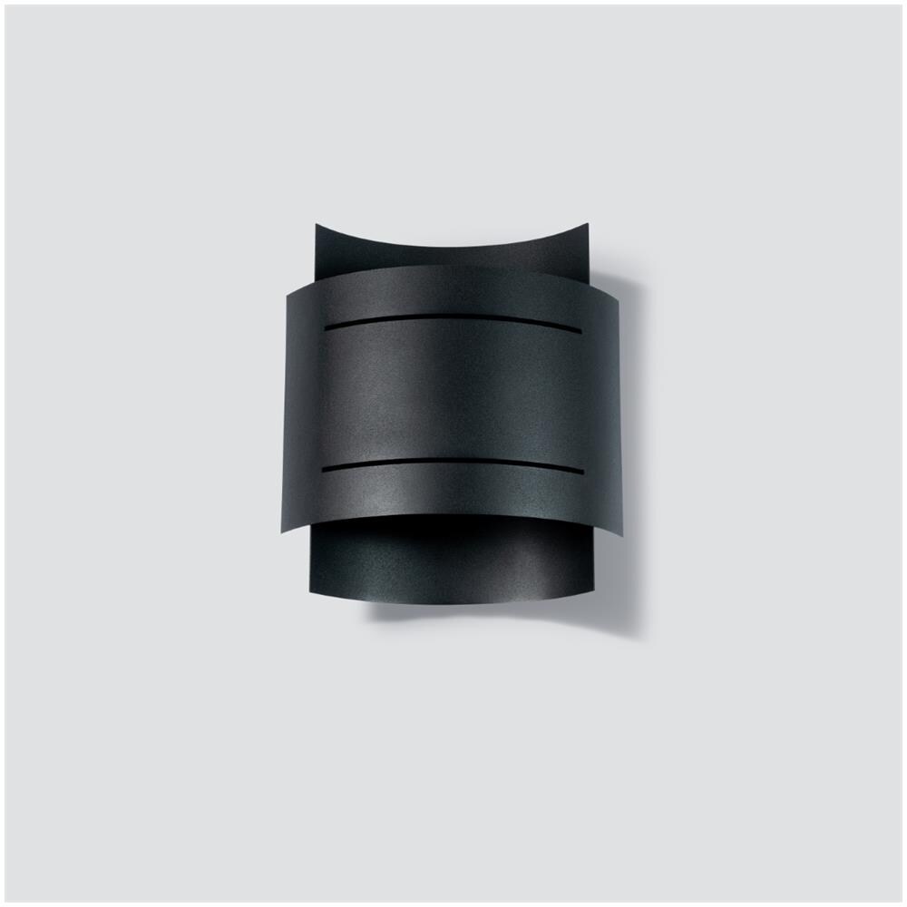 Lampada A Parete Hestia Nero Sl. 0981 - Moderno Lampade Da Parete Nero 23x21x8.5 Cm - Foto 2