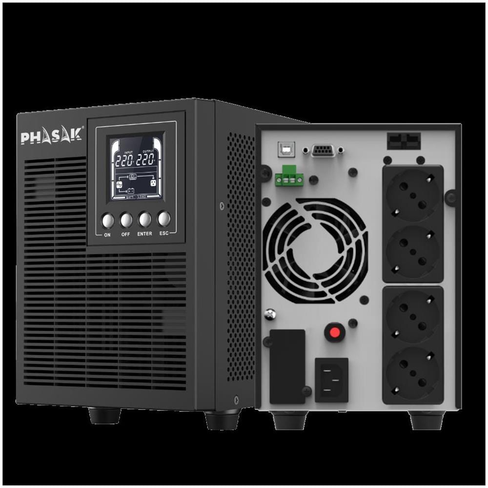 Gruppo di Continuità Interattivo UPS Ph 9220 con Potenza 1800 W Colore Nero - Foto 2