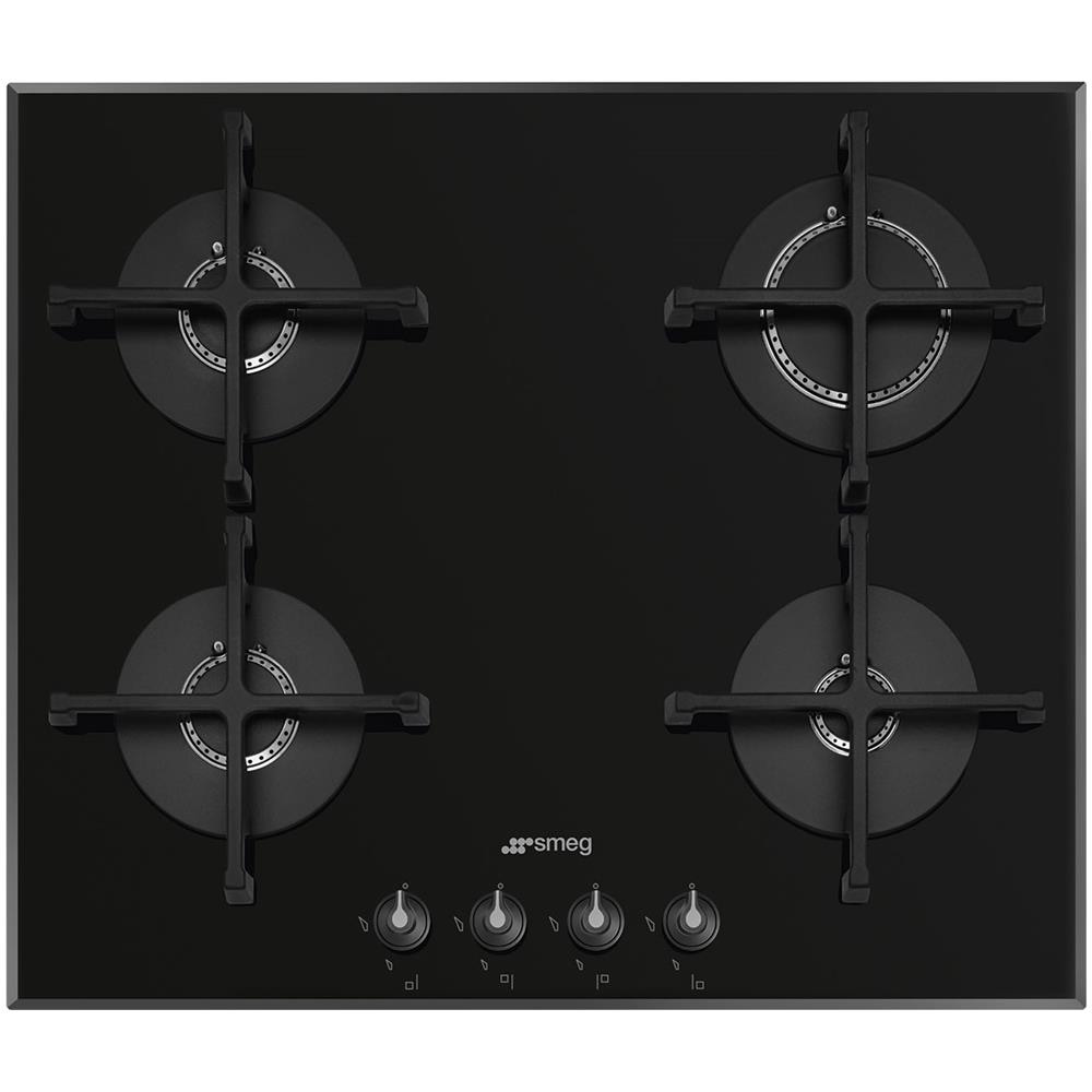 Piano Cottura ad Incasso PV164B3 a Gas 4 Zone Cottura da 60 cm Colore Nero - Foto 1