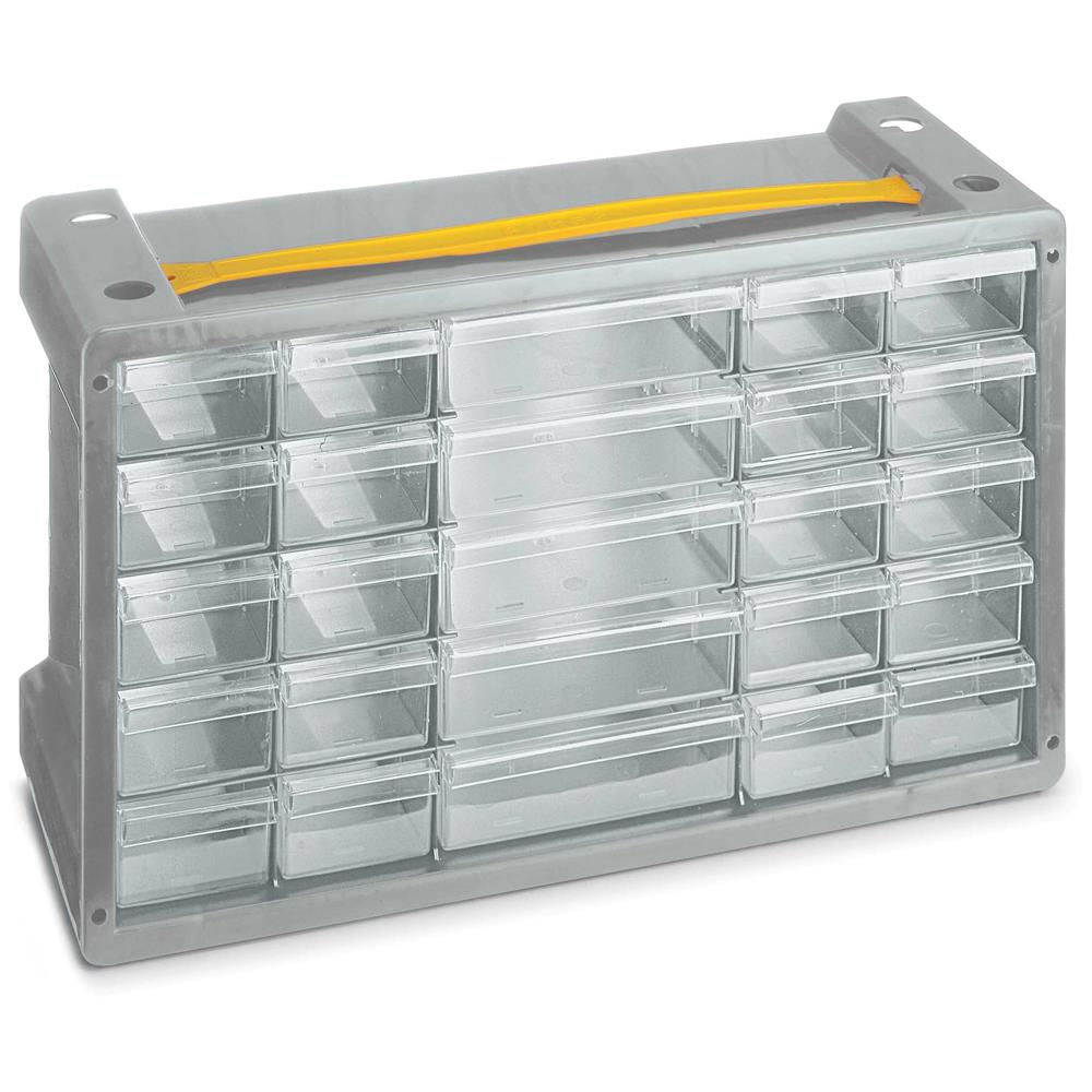 Cassettiera Bricolage Poker 25 grigio sky L40,5 x P15 x H24 - Foto 2