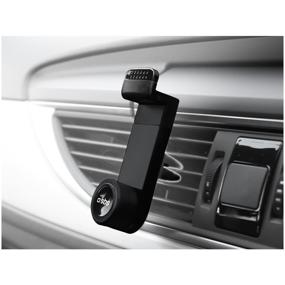 Supporto Universale da Auto per Smartphone fino a 6" Nero - Foto 1