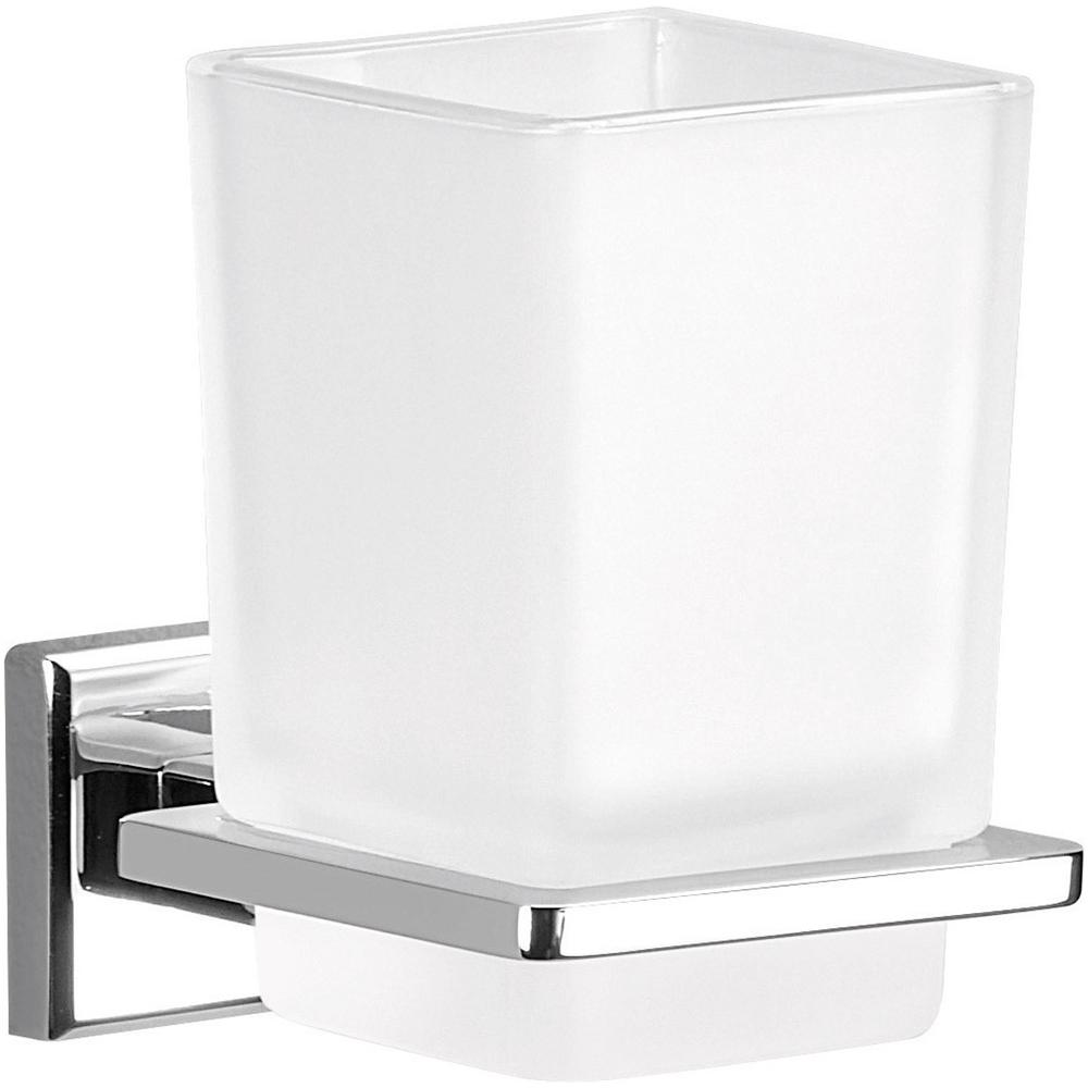 Portaspazzolini Da Muro In Acciaio Inox Aisi 304 E Cromall 6910 Serie Colorado Cromato - Foto 1