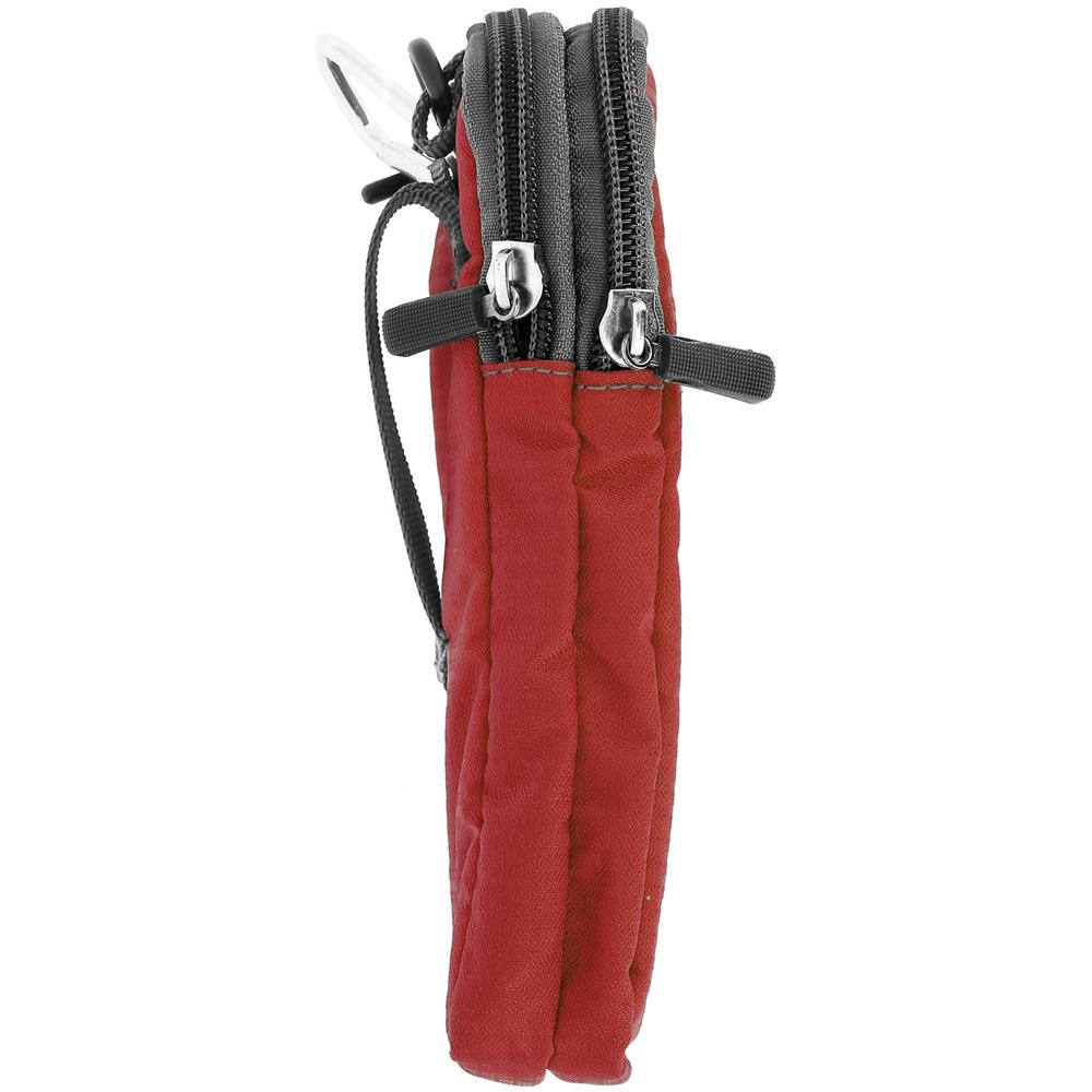 Borsello A Tracolla Multitasche In Nylon Impermeabile - Rosso - Foto 10