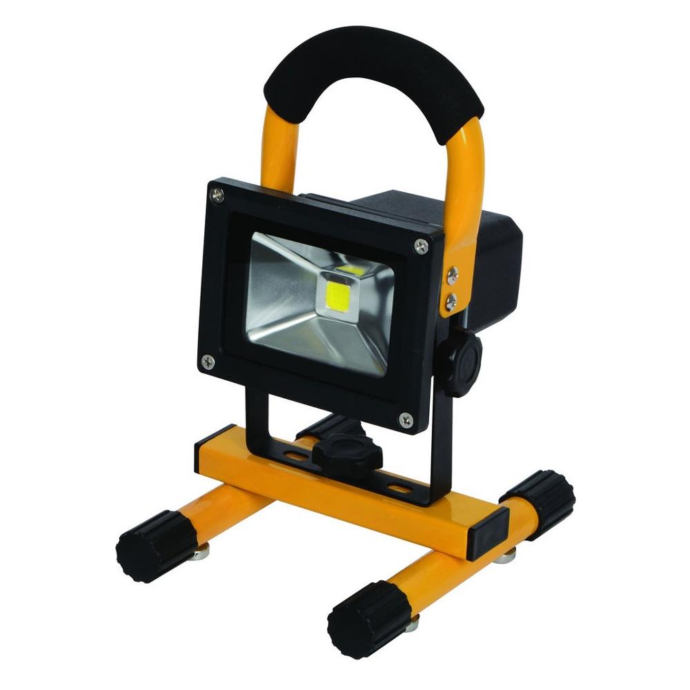 Faro Led Ricaricabile Portatile 10w Con Batteria Integrata A Litio Luce Bianca - Foto 1