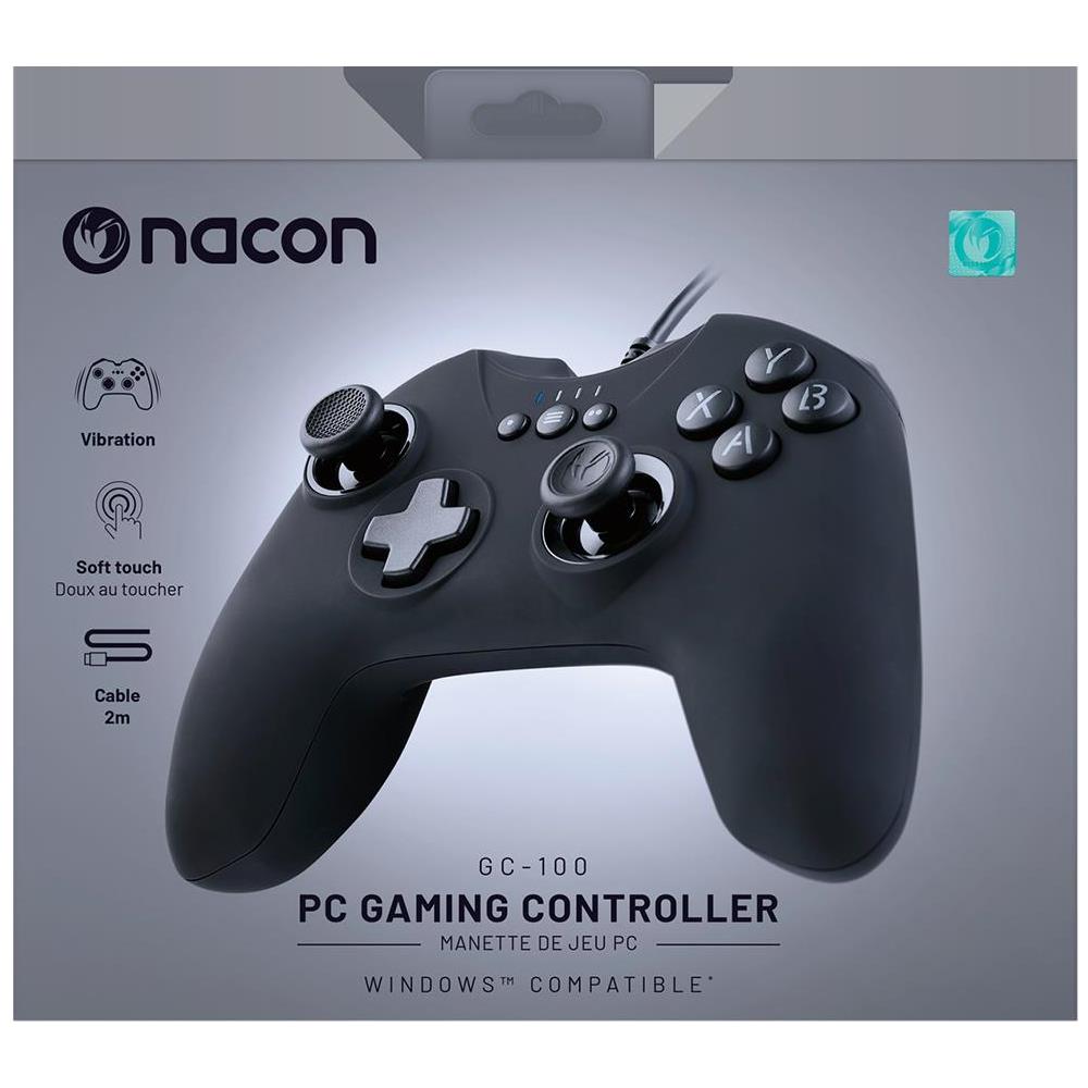 Controller Gaming GC-100 per PC Colore Nero - Foto 5