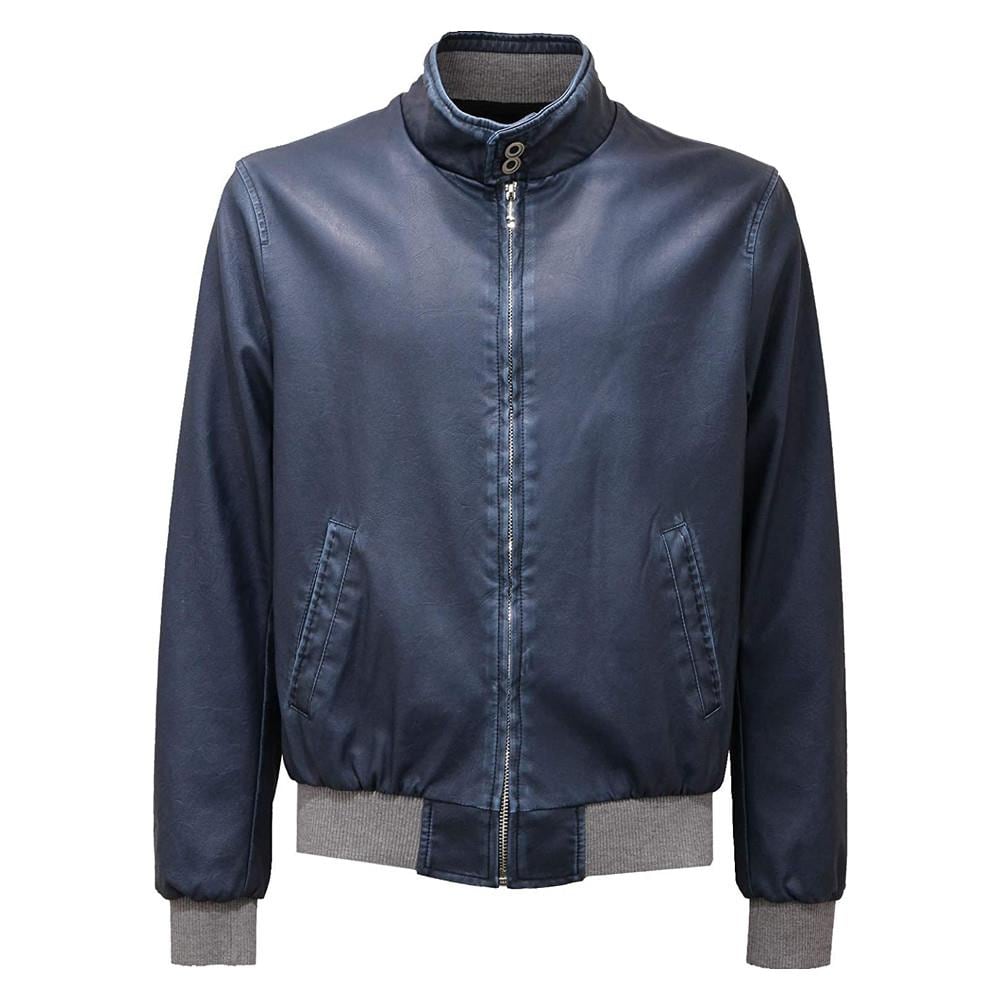 Giacca Alex Eco Leather Uomo - Light Blue S - Foto 3