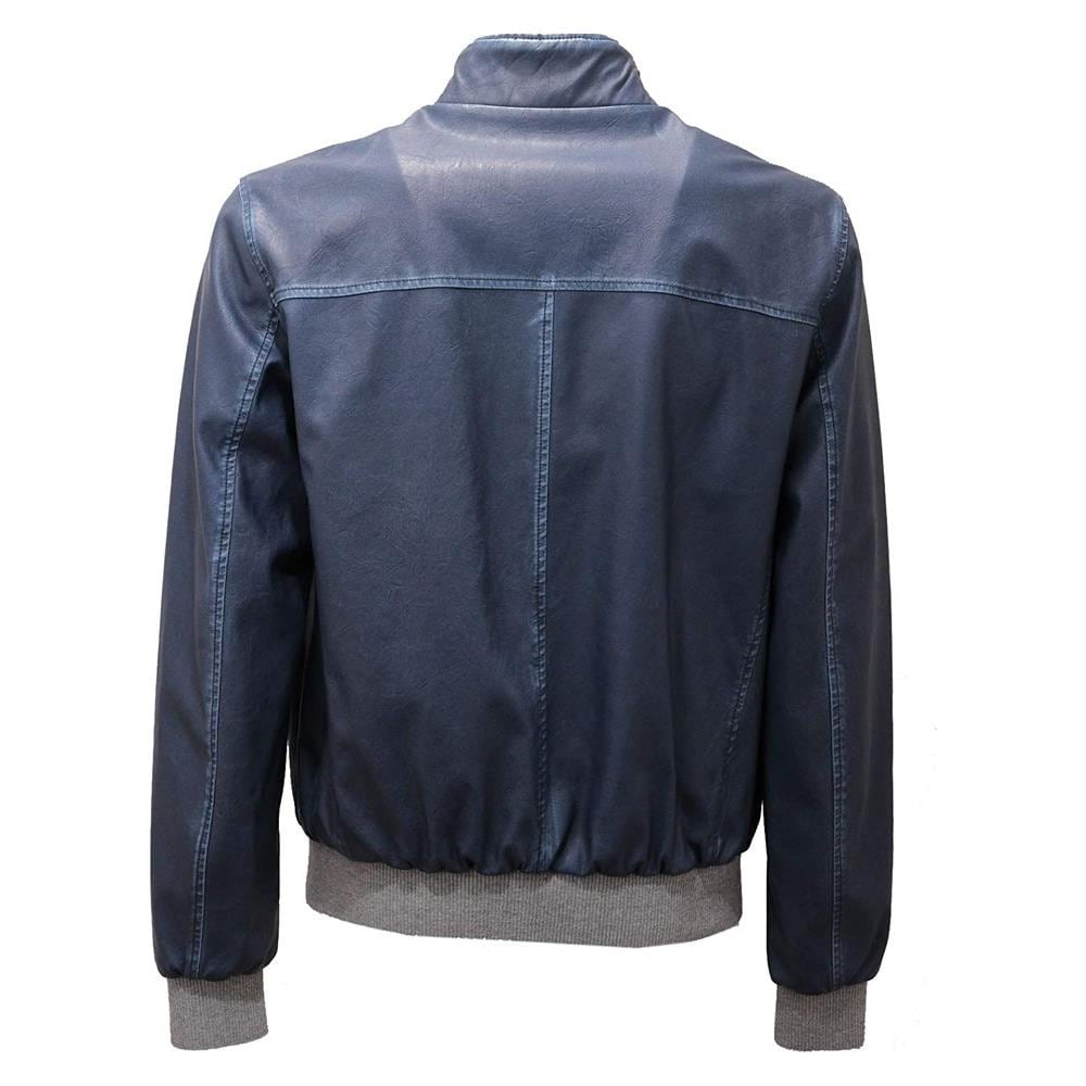 Giacca Alex Eco Leather Uomo - Light Blue S - Foto 1