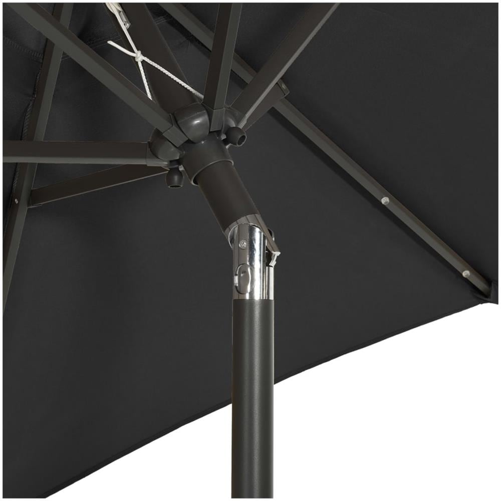 Ombrellone Con Led Nero 200x211 Cm In Alluminio - Foto 9