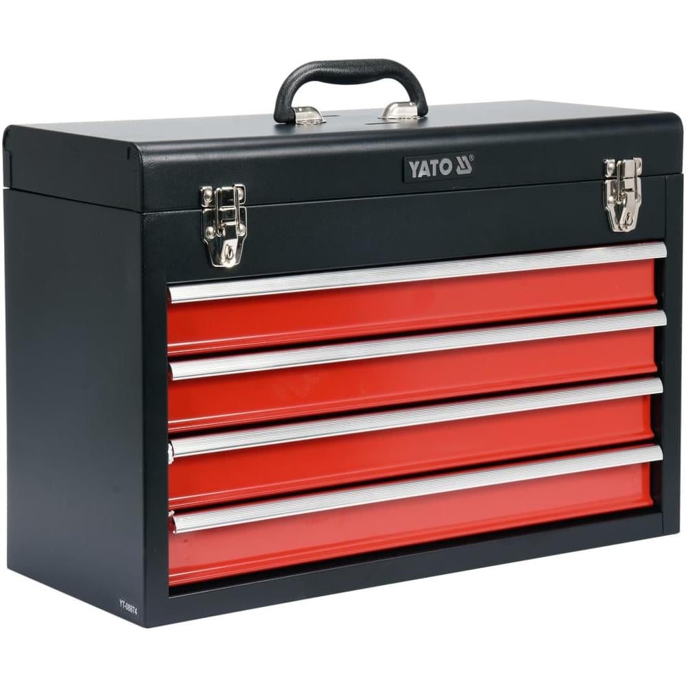 Cassetta degli Attrezzi con 4 Cassetti 52x21,8x36 cm - Foto 1