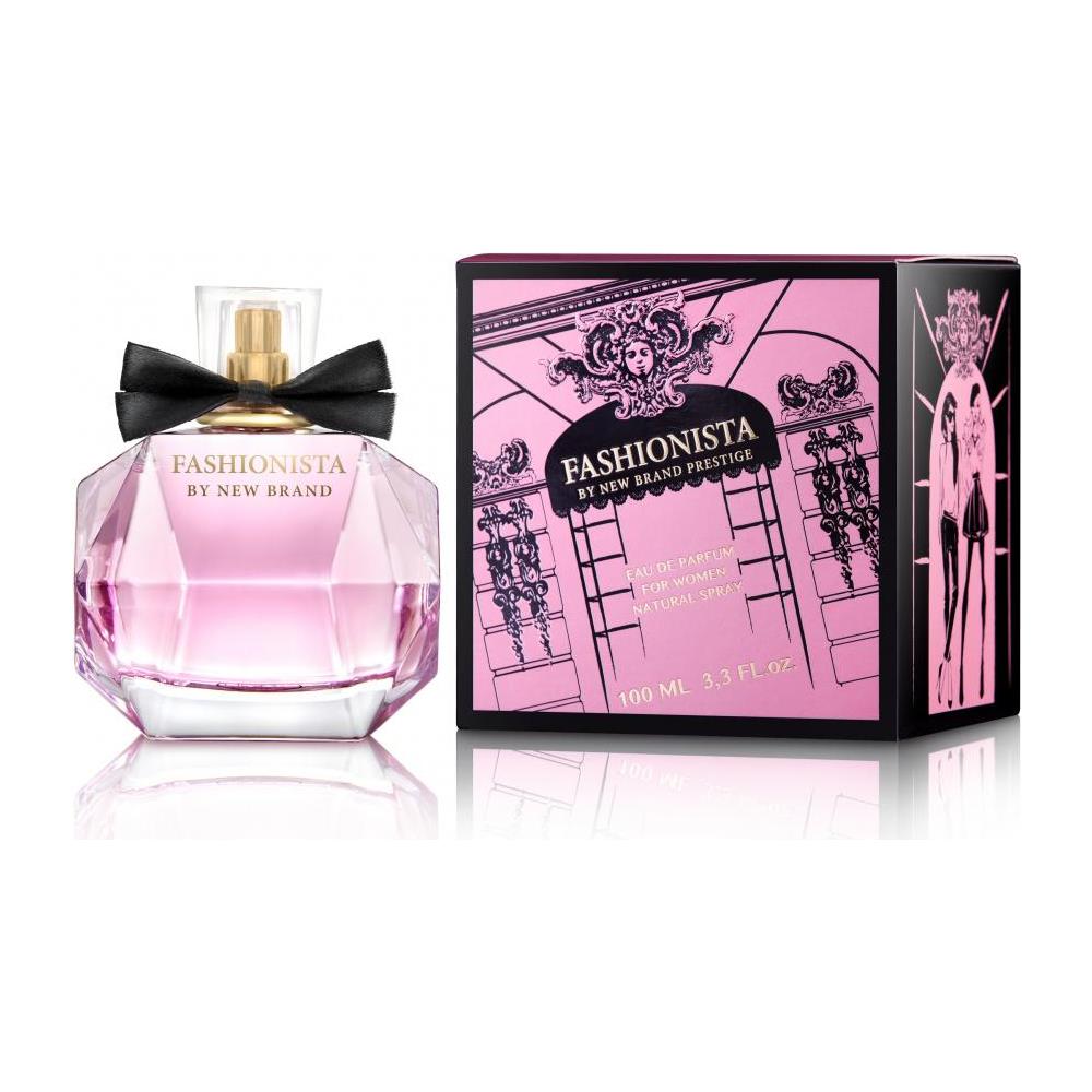 Eau De Parfum Fashionista Donna Rosa / nero 100 Ml - Foto 2