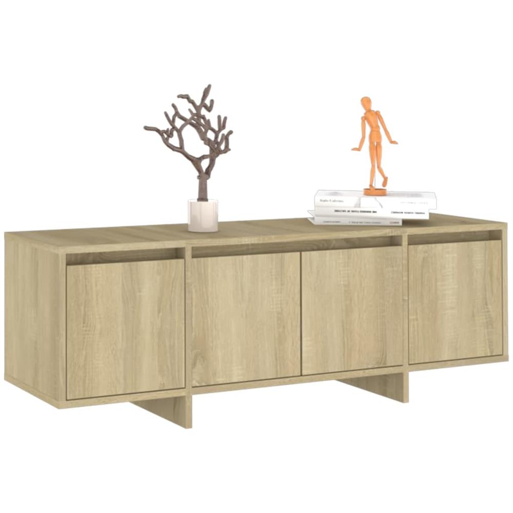 Mobile Porta TV Rovere Sonoma 120x30x40,5 cm in Truciolato - Foto 3