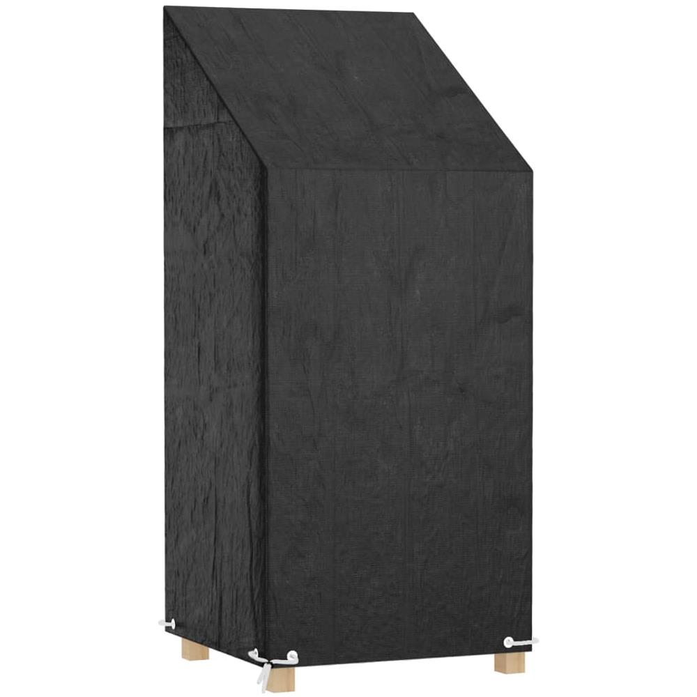 Copri Sedia Da Giardino 8 Occhielli 65x65x110/150cm Polietilene - Foto 1