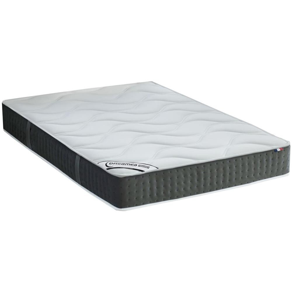 XDREAM Puro Materasso in schiuma fredda a 7 zone 160 x 200 cm | Materasso ergonomico in schiuma fredda | Öko-TEX | Grado di durezza H3 (H3) | Ipoallergenico e antibatterico