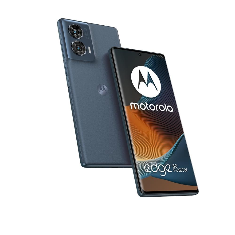 Edge 50 Fusion 5G 256GB 8GB Ram Display 6.67" P-OLED Slot Nano SD Dual Sim Fotocamera 50 Mpx Android 14 Forest Blue - Foto 1