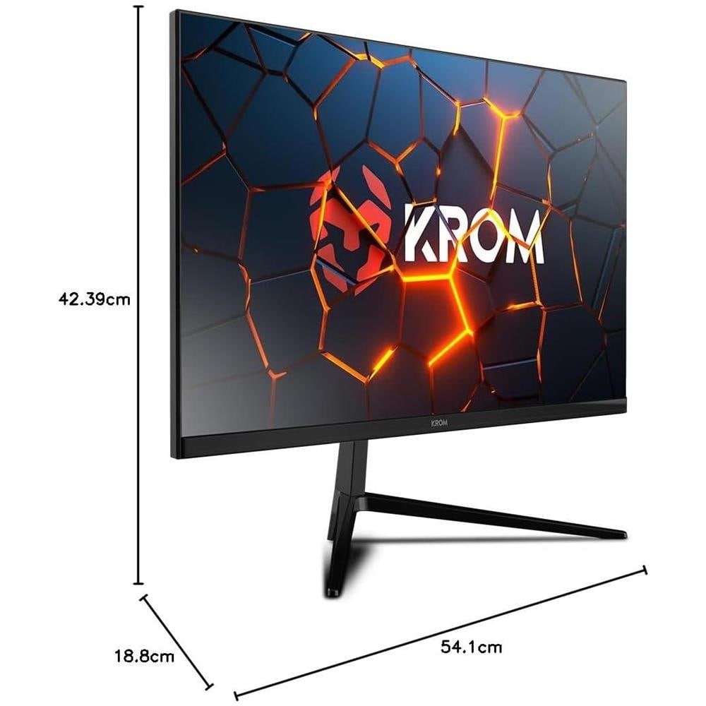 Monitor 23.8" LED VA Gaming Kertz Full HD 1920 x 1080 Pixel Tempo di Risposta 1 ms Frequenza di Aggiornamento 200 (Hz) - Foto 10
