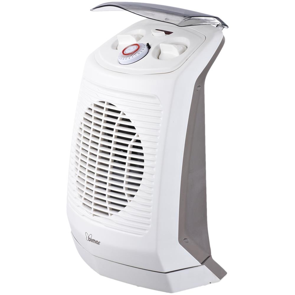 Termoventilatore Oscillante con Programmatore HF201 Potenza 2000 Watt Colore Bianco / Grigio - Foto 2