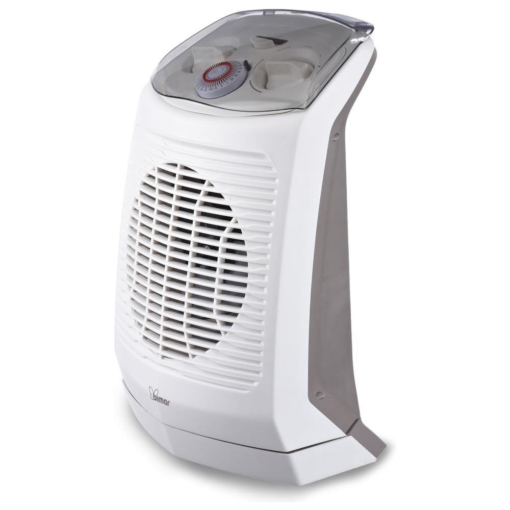 Termoventilatore Oscillante con Programmatore HF201 Potenza 2000 Watt Colore Bianco / Grigio - Foto 1