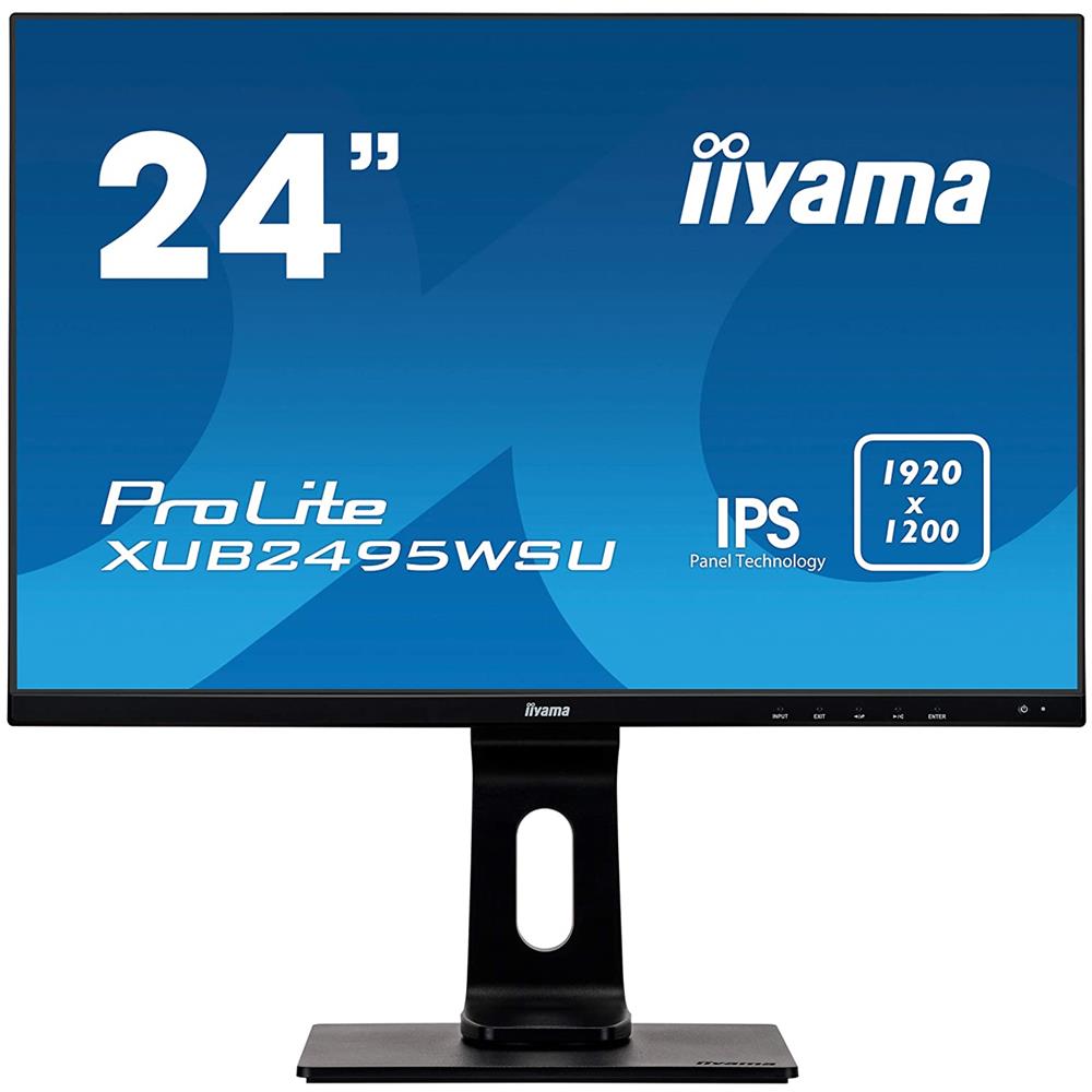 Monitor 24,1" LED IPS ProLite XUB2495WSU 1920 x 1200 WUXGA Tempo di Risposta 5 ms - Foto 1