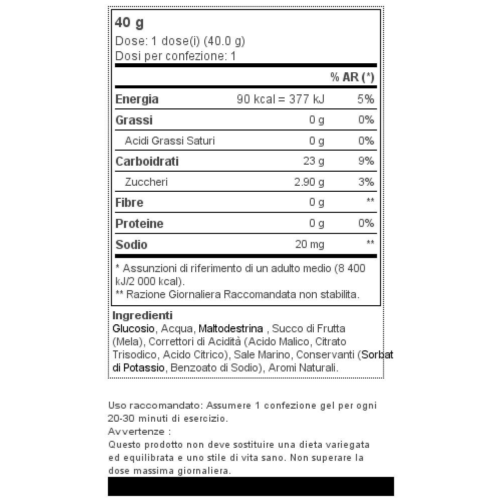 Energygel 40 G - High5 Sports Nutrition - Energy Gel - Mela - Foto 2