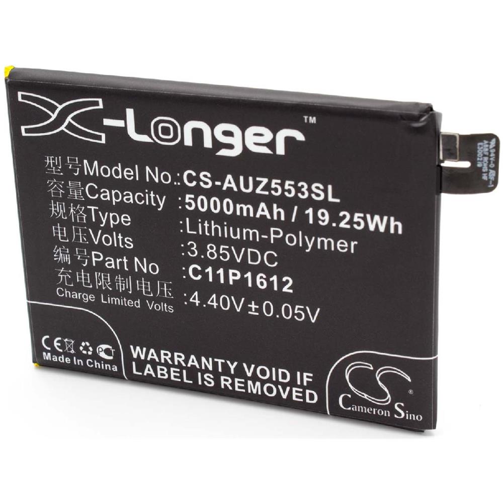 Litio-polimeri Batteria 5000mah (3.85v) Per Cellulari E Smartphone Asus Zenfone 3 Zoom, 3 Zoom Dual Sim Lte, 3 Zoom S, Ze553kl - Foto 1