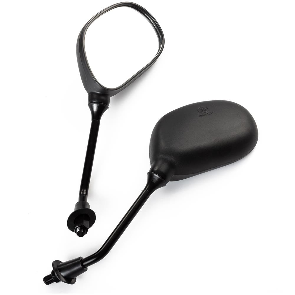 Specchietti 10mm Coppia Nero Retrovisori Universali Scooter Moto - Foto 1