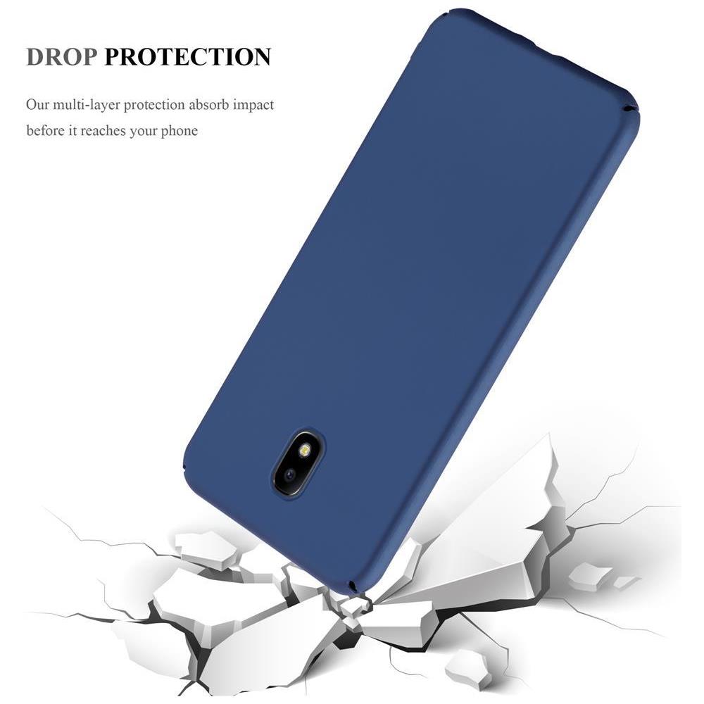Custodia Compatibile Con Samsung Galaxy J5 2017 In Azzurro Metallo - Hard Case Coperchio Protettivo In Look Metallico Contro I Graffi E Gli Urti - Foto 8