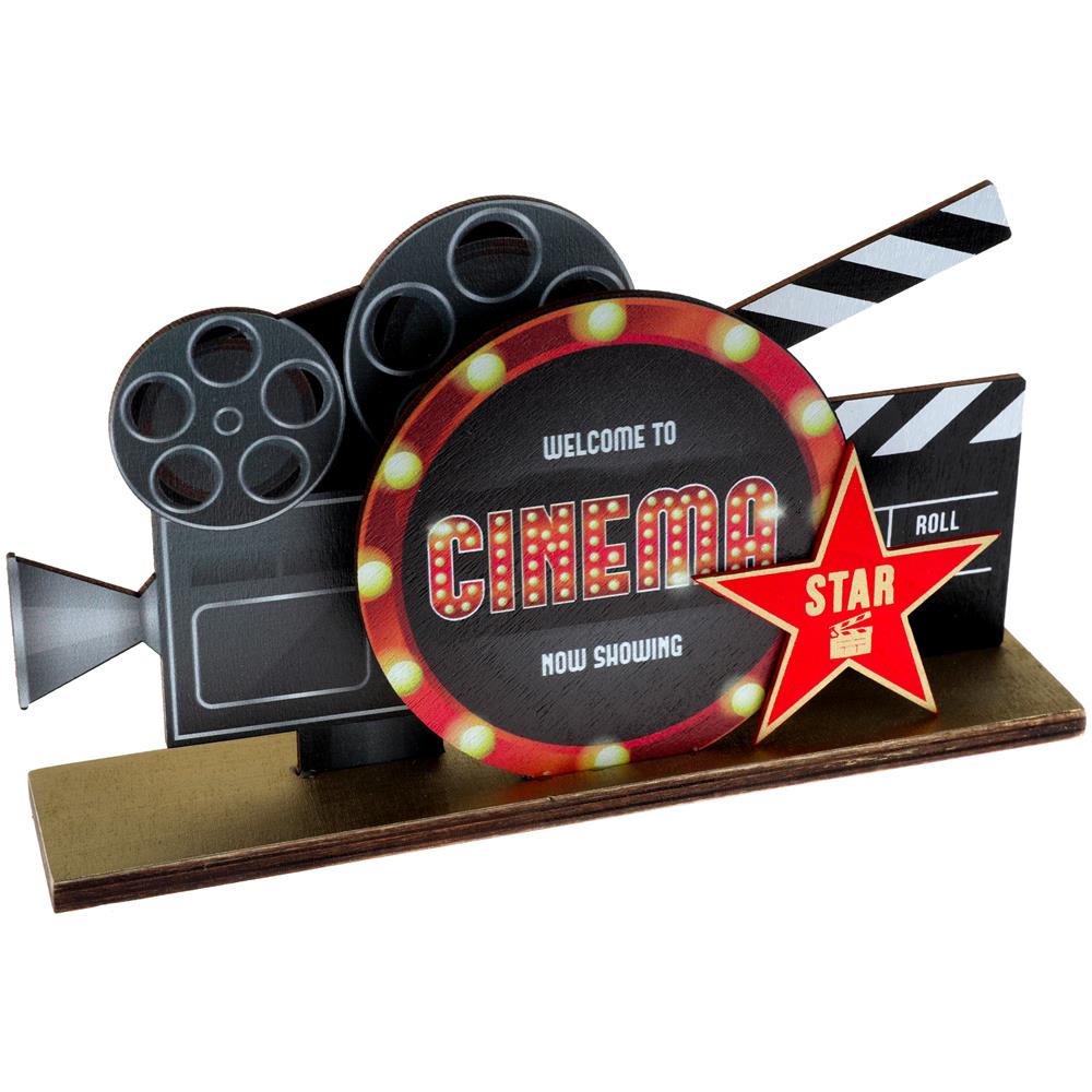 Santex - Centrotavola In Legno Hollywood - Foto 1