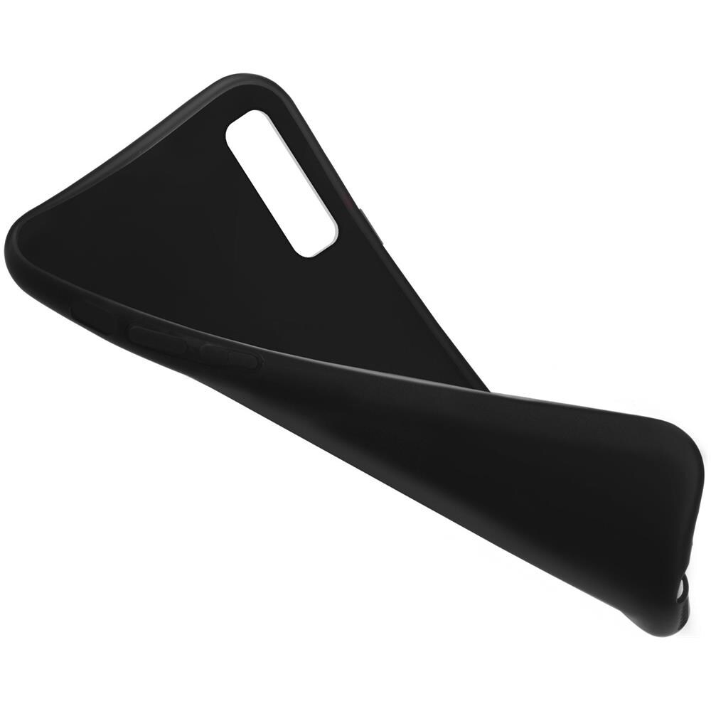 Minimalist Series, Cover In Silicone Per Samsung A50, Nero - Finitura Opaca, Custodia Sottile E Morbida In Tpu - Foto 2