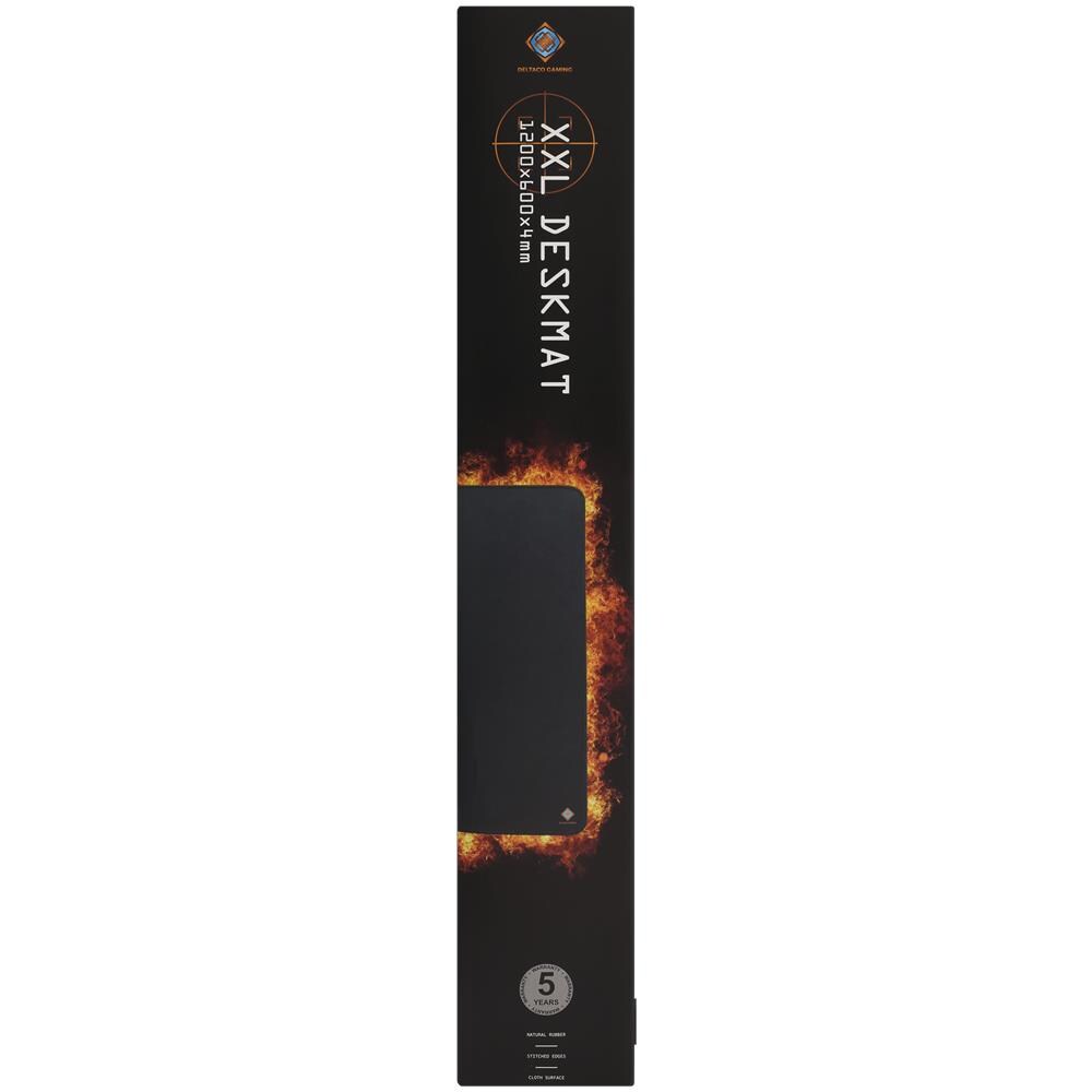 Dmp440 Xxl Tappeto Da Scrivania, 1200x600x4mm, Nero - Foto 14