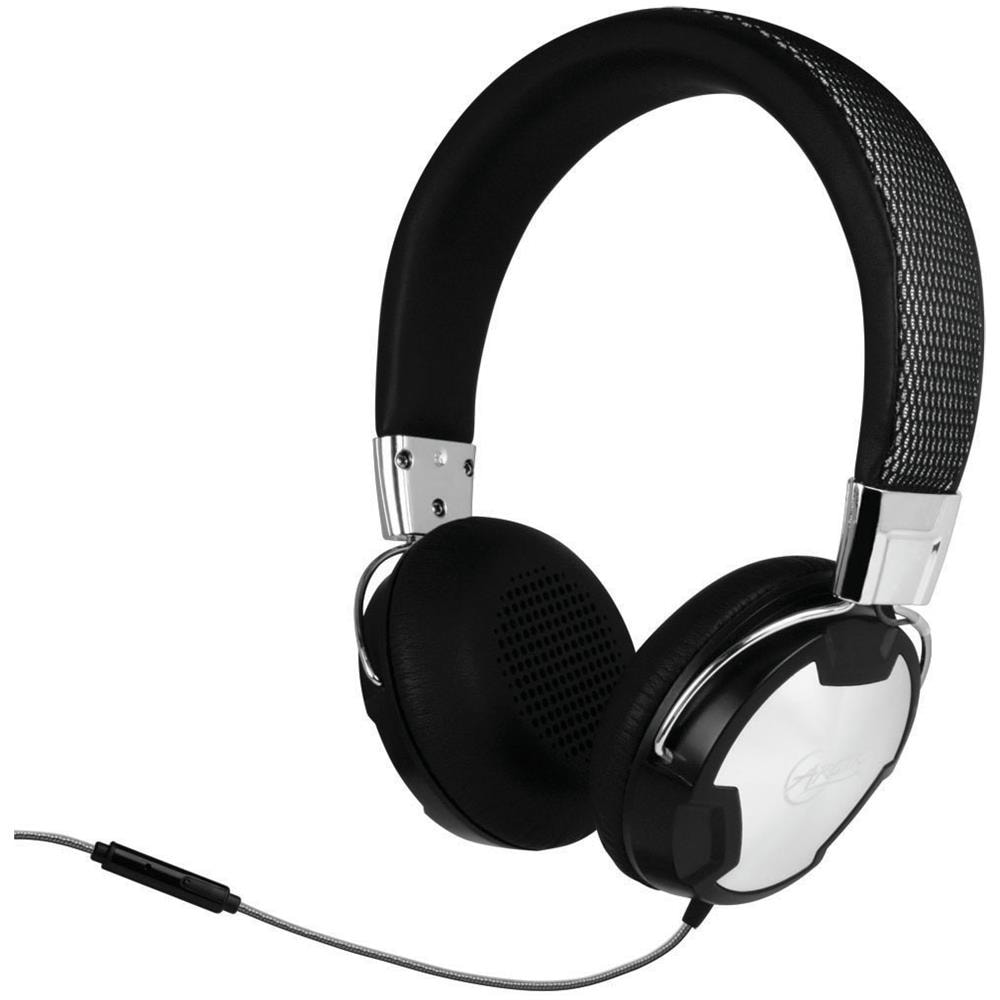 P614, Stereofonico, 3.5 mm (1/8") , Padiglione auricolare, Nero, Argento, Cablato, Sovraurale - Foto 1