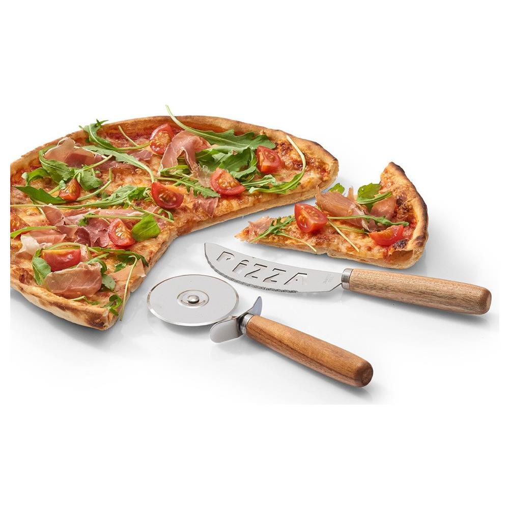 Un Set Di Coltelli Da Pizza Professionali, Un Killer Per Tagliare La Pasta. - Foto 2