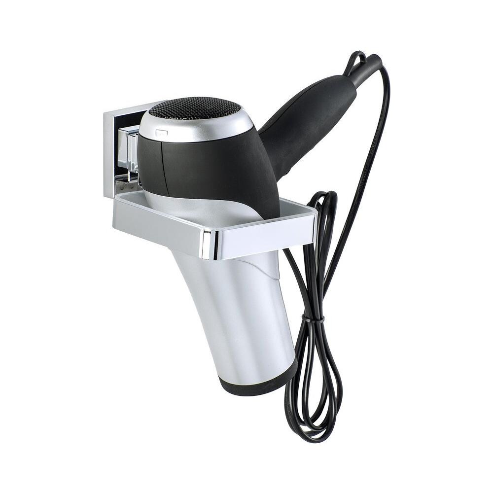 Supporto Per Asciugacapelli Quadro, Vacuum-loc, Acciaio Inox, Wenko - Foto 1