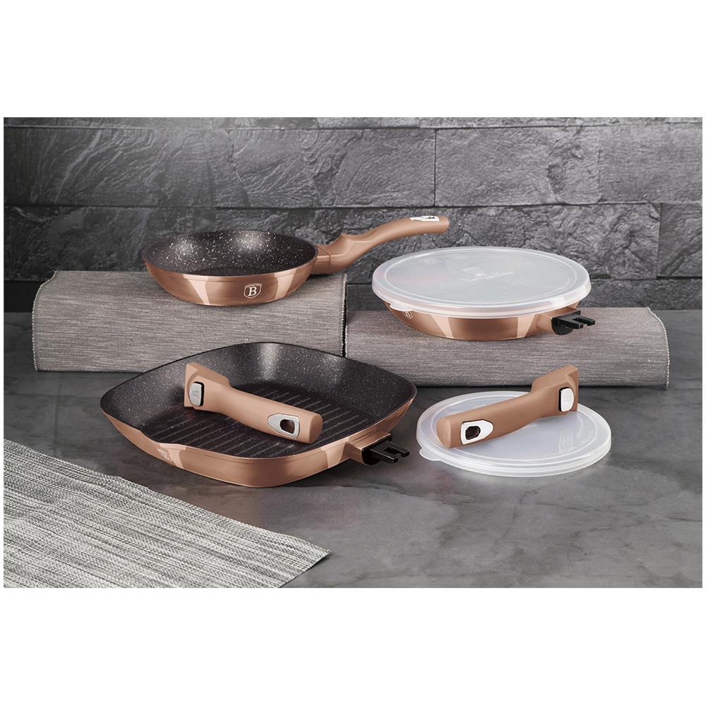 Set Di 3 Pentole Per Granito Berlingerhaus Bh-7038 - Foto 7