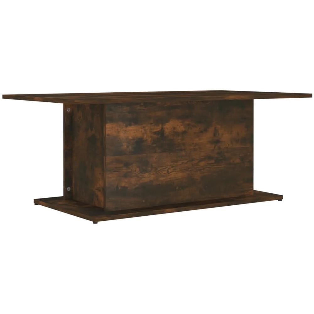 Tavolino da Salotto Rovere Fumo 102x55,5x40 cm in Truciolato - Foto 2
